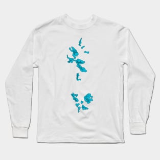 Three Sisters Glaciers Named Long Sleeve T-Shirt